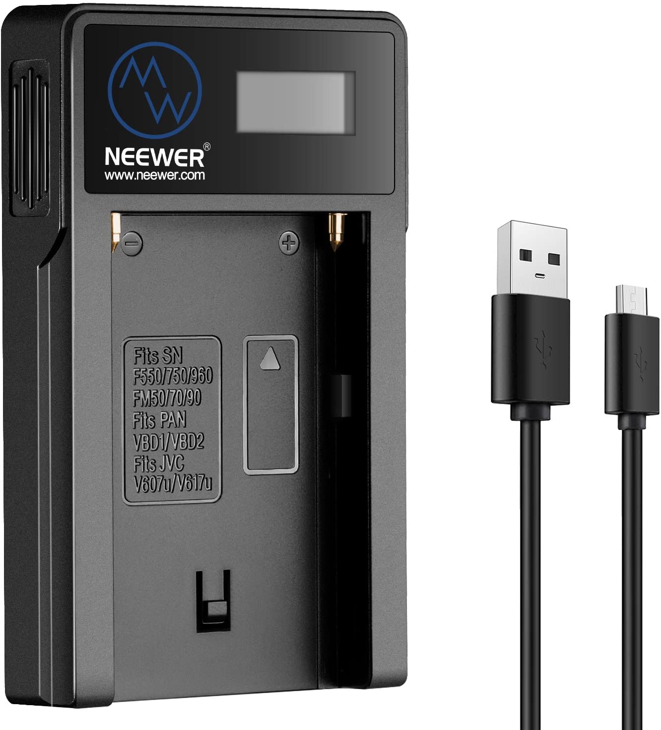 Neewer USB Dual Battery Charger NW-USBF550-image