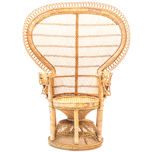 Classic rattan Peacock Chair - Boho chic-image