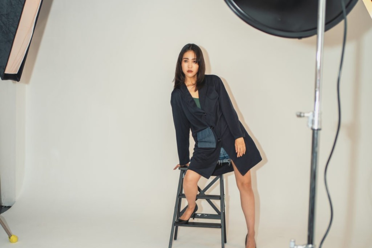 A creative crew in the studio.