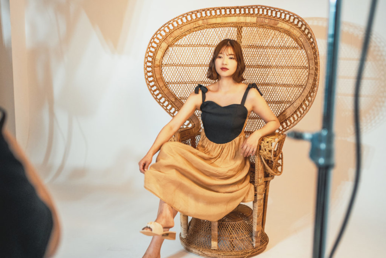 A creative crew in the studio.